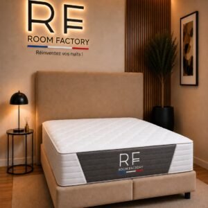 Matelas LUIS 27 cm ressorts ensachés, mémoire de forme