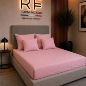 Linge de maison Uni Rose Clair