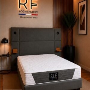 Matelas PAULA 24 cm – Ressorts ensachés & mémoire de forme Confort équilibré